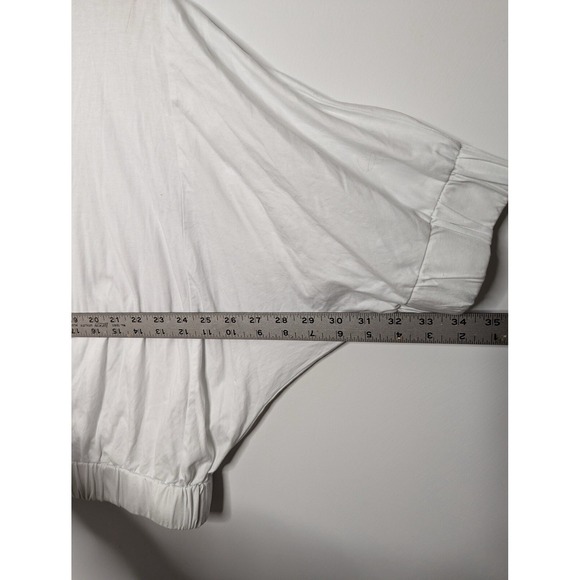 Anthropologie Postage Stamp Oversized Dolman Women's Size Medium Cropped Baggy - Picture 9 of 14